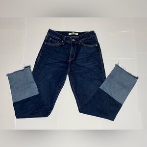 Mavi Women’s Niki Straight Crop High Rise Jeans size 25/27